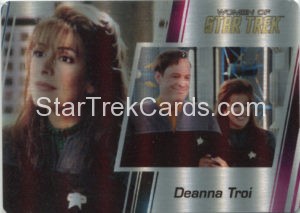 Women of Star Trek 50th Anniversary Trading Card Metal 36