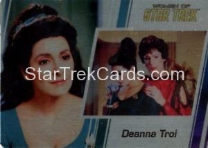 Women of Star Trek 50th Anniversary Trading Card Metal 37