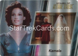Women of Star Trek 50th Anniversary Trading Card Metal 44
