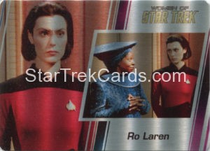 Women of Star Trek 50th Anniversary Trading Card Metal 46