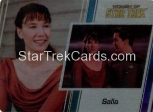Women of Star Trek 50th Anniversary Trading Card Metal 47