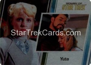 Women of Star Trek 50th Anniversary Trading Card Metal 50