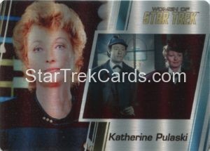 Women of Star Trek 50th Anniversary Trading Card Metal 55