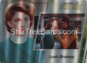 Women of Star Trek 50th Anniversary Trading Card Metal 58