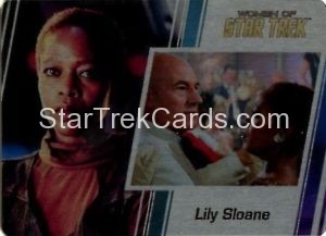 Women of Star Trek 50th Anniversary Trading Card Metal 62