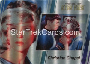 Women of Star Trek 50th Anniversary Trading Card Metal 7