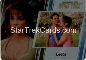 Women of Star Trek 50th Anniversary Trading Card Metal 70