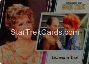 Women of Star Trek 50th Anniversary Trading Card Metal 74