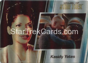 Women of Star Trek 50th Anniversary Trading Card Metal 75