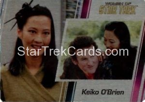 Women of Star Trek 50th Anniversary Trading Card Metal 76