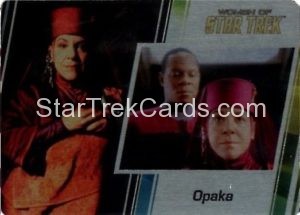 Women of Star Trek 50th Anniversary Trading Card Metal 78