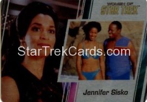 Women of Star Trek 50th Anniversary Trading Card Metal 79