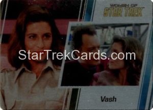 Women of Star Trek 50th Anniversary Trading Card Metal 80