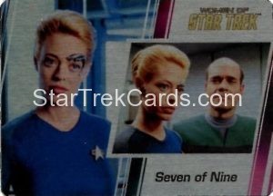Women of Star Trek 50th Anniversary Trading Card Metal 86