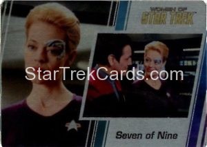 Women of Star Trek 50th Anniversary Trading Card Metal 87