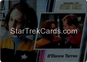 Women of Star Trek 50th Anniversary Trading Card Metal 89