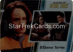 Women of Star Trek 50th Anniversary Trading Card Metal 90