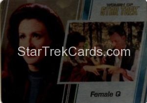 Women of Star Trek 50th Anniversary Trading Card Metal 95
