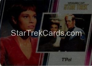Women of Star Trek 50th Anniversary Trading Card Metal 96