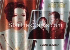 Women of Star Trek 50th Anniversary Trading Card Metal P1