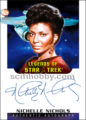 Women of Star Trek 50th Anniversary Trading Card Nichelle Nichols Legends Autograph