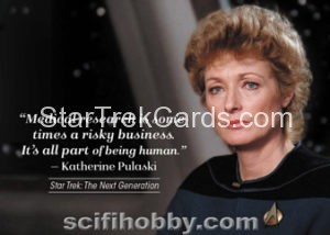 Women of Star Trek 50th Anniversary Trading Card Q10