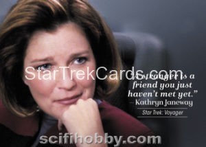 Women of Star Trek 50th Anniversary Trading Card Q14