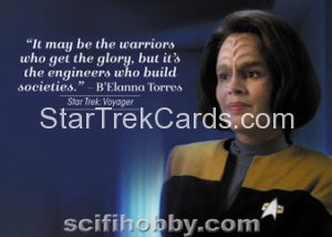 Women of Star Trek 50th Anniversary Trading Card Q15