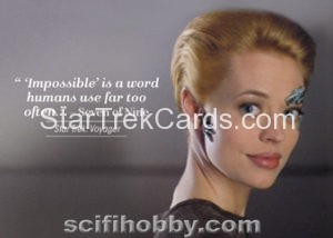 Women of Star Trek 50th Anniversary Trading Card Q16