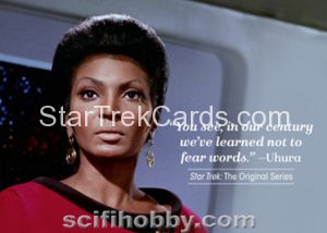Women of Star Trek 50th Anniversary Trading Card Q3