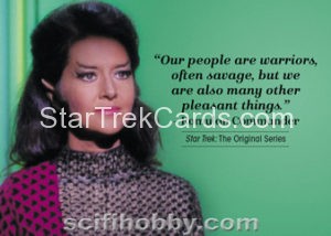 Women of Star Trek 50th Anniversary Trading Card Q5