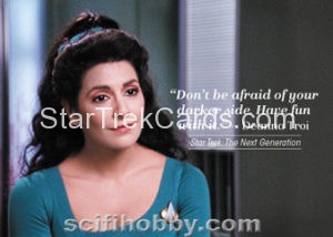 Women of Star Trek 50th Anniversary Trading Card Q9