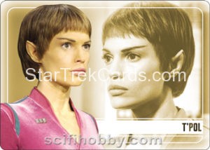 Women of Star Trek 50th Anniversary Trading Card WS17