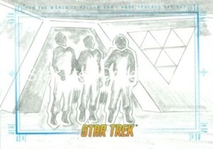 Star Trek The Original Series Portfolio Prints Archive Box Sketch For The World Is Hollow And I Have Touched The Sky