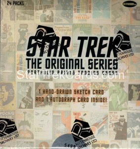 Star Trek The Original Series Portfolio Prints Box Top