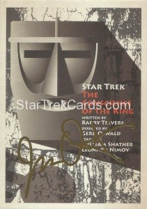 Star Trek The Original Series Portfolio Prints Parallel Gold 13