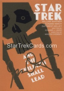 Star Trek The Original Series Portfolio Prints Parallel Gold 61