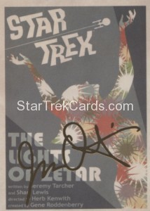 Star Trek The Original Series Portfolio Prints Parallel Gold 74
