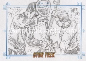 Star Trek The Original Series Portfolio Prints Sketch Amok Time