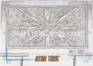 Star Trek The Original Series Portfolio Prints Sketch And The Children Shall Lead