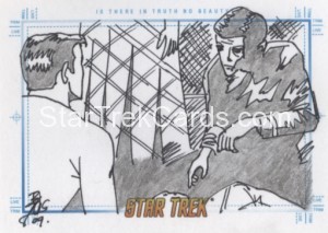 Star Trek The Original Series Portfolio Prints Sketch Is There No Truth in Beauty