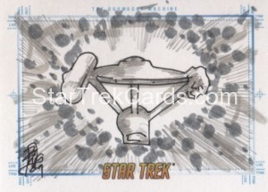 Star Trek The Original Series Portfolio Prints Sketch The Doomsday Machine