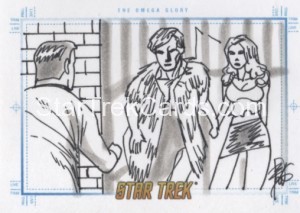 Star Trek The Original Series Portfolio Prints Sketch The Omega Glory