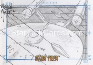 Star Trek The Original Series Portfolio Prints Sketch The Tholian Web