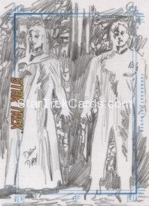 Star Trek The Original Series Portfolio Prints Sketch Turnabout Intruder