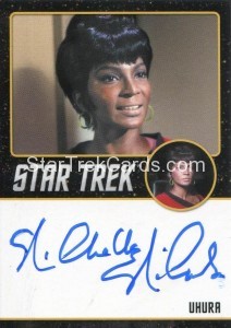 Star Trek The Original Series Portfolio Prints Trading Card Autograph Nichelle Nichols