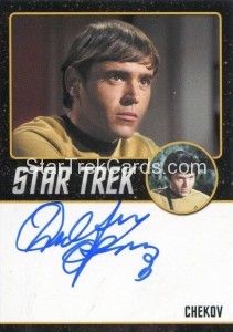 Star Trek The Original Series Portfolio Prints Trading Card Autograph Walter Koenig