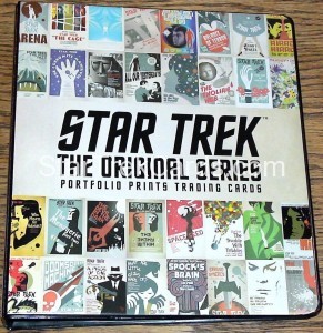 Star Trek The Original Series Portfolio Prints Trading Card Binder