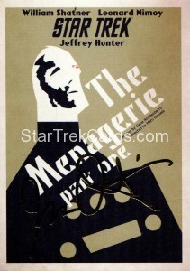 Star Trek The Original Series Portfolio Prints Trading Card Gold Parallel Base 16