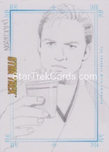 Star Trek The Original Series Portfolio Prints Trading Card Sketch The Trouble With Tribbles